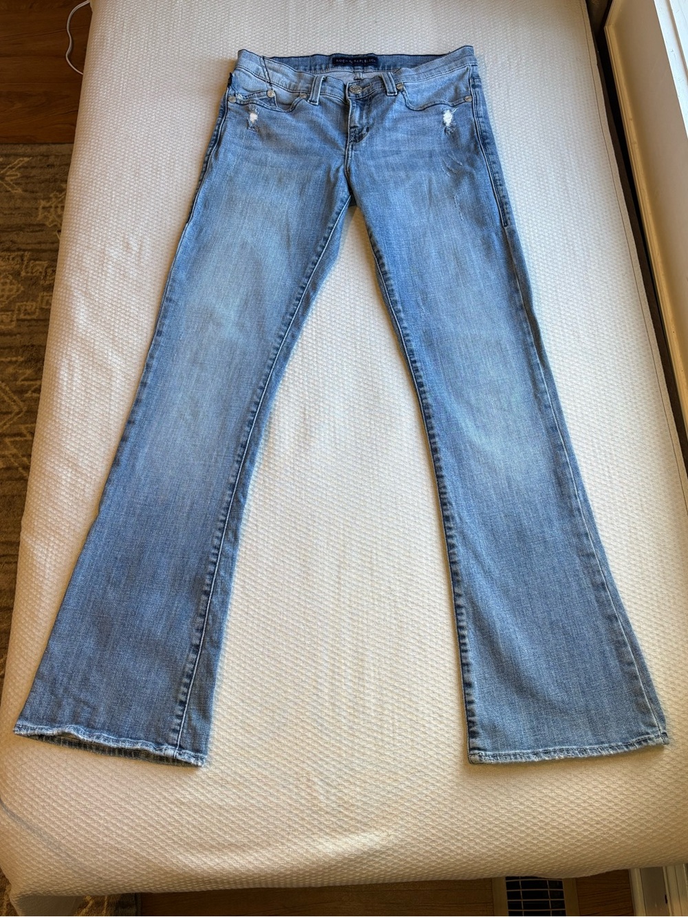 Rock & Republic Vintage Y2K Kasandra bootcut flare jeans size 6